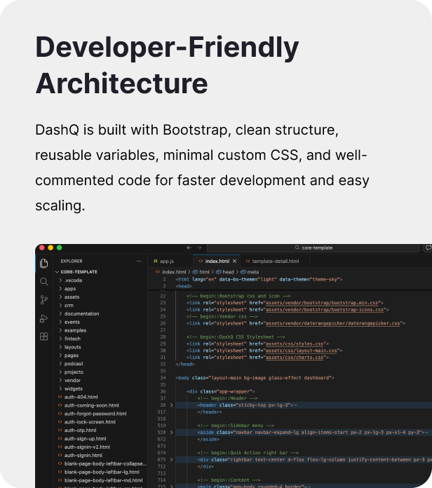 Developer-Friendly Architecture